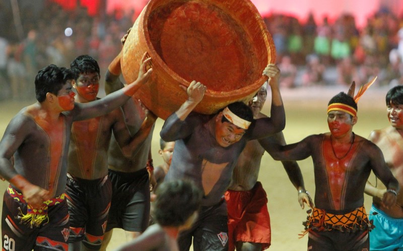 Rituais, festas e confraternizações marcaram os Jogos Indígenas de