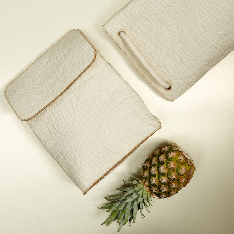 Abacaxi se transforma em couro sustentável para roupas, calçados e móveis