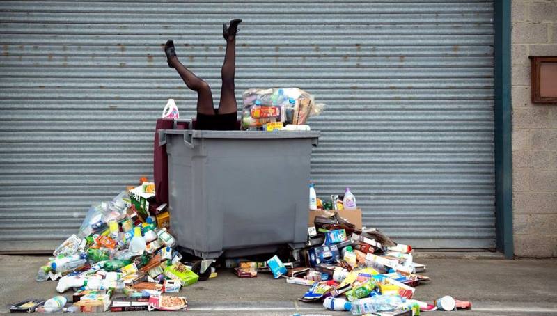 Fotógrafo mostra o resultado de 4 anos de lixo acumulado