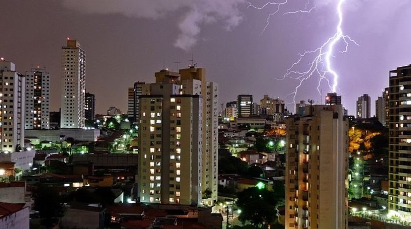tempestade em São Paulo