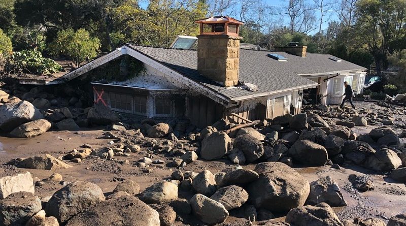 Depois dos incêndios, deslizamento de terra mata 17 pessoas e deixa centenas de desaparecidos na Califórnia