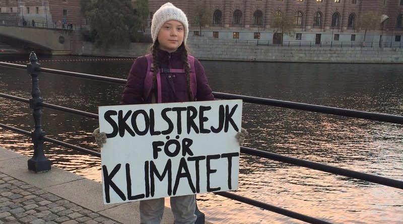 Jovem ativista sueca consegue garantia da União Europeia de investimento de US$ 1 trilhão no clima