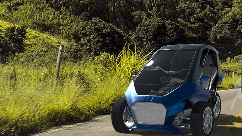 Moto ou carro? É o Gaia, o novo veículo elétrico brasileiro