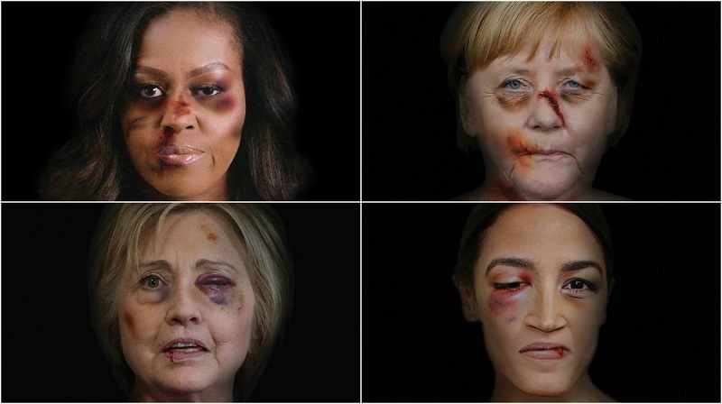 Personalidades da política mundial são personagens de campanha pelo fim da violência contra as mulheres