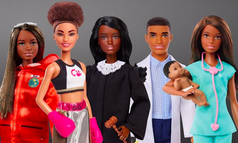 Barbie ganha linha especial de bonecas e bonecos negros depois das versões  careca, com vitiligo, prótese