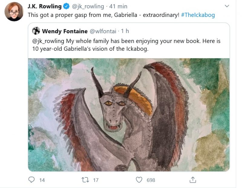 J.K. Rowling, autora de Harry Potter, lança livro gratuito online e convida crianças do mundo inteiro a ilustrá-lo
