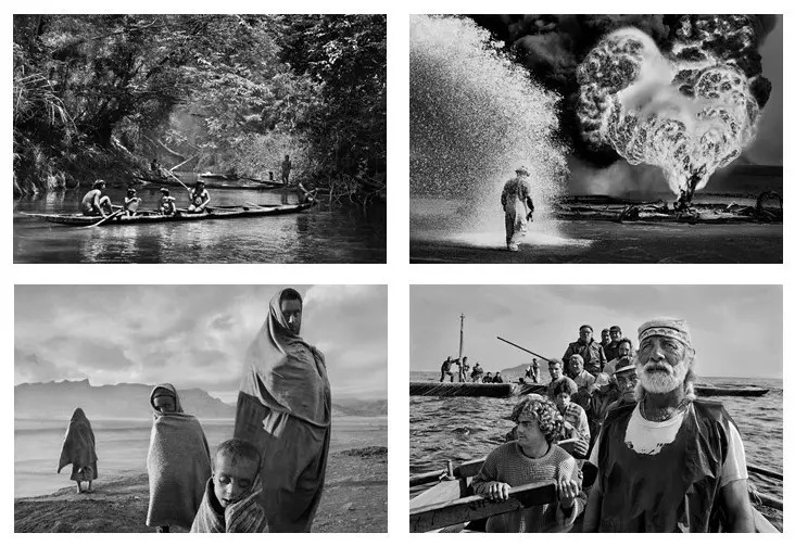 Sebastião Salgado recebe prêmio, em Davos, por sua liderança na abordagem da desigualdade e sustentabilidade