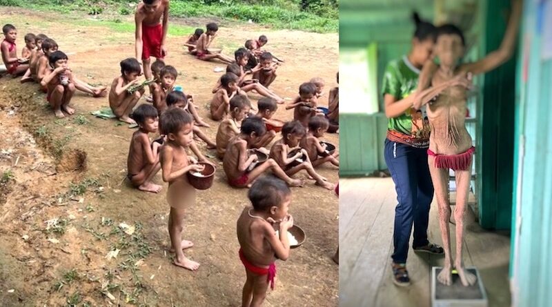 Novas imagens confirmam crise humanitária na terra Yanomami