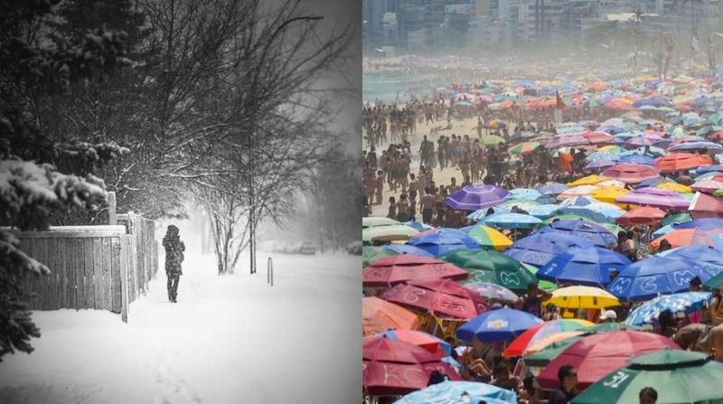 - 31ºC em Calgary, no Canadá, e mais de 50ºC no Rio de Janeiro: extremos climátics dão boas-vindas a 2024