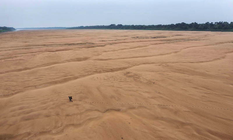 Lalo de Almeida é um dos vencedores do 'World Press Photo' com imagem desoladora da seca extrema na Amazônia