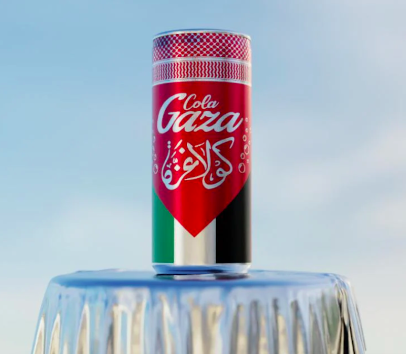 Palestino lança 'Gaza Cola' para ajudar a reconstruir hospital destruído por Israel e faz sucesso no Reino Unido