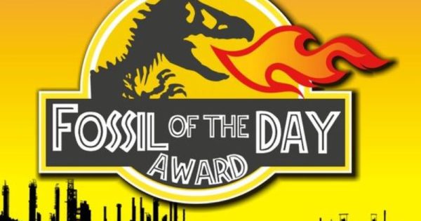 Brasil ganha prêmio Fóssil do Dia