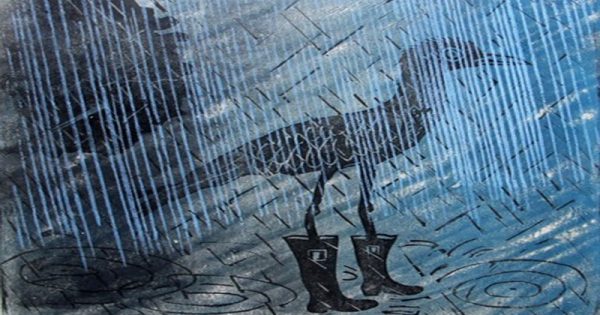 Obras de arte que mostram o poder da água e inundação sobre cidades