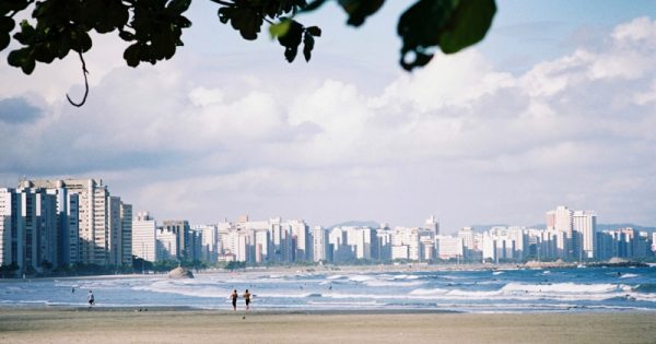 praia de santos que poderá ser afetada pelas mudanças climáticas