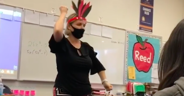 professora-imita-e-afatada-por-imitar-e-ridicularizar-indigenas-na-sala-de-aula-foto-reproducao-de-video0