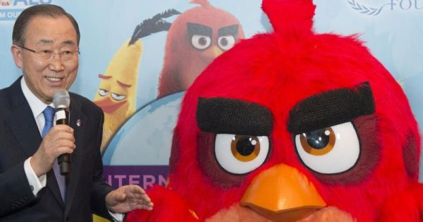 Red, do Angry Birds, novo embaixador das mudanças climáticas da ONU