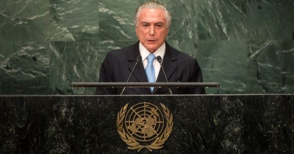 Temer mente na ONU ao afirmar que “desmatamento na Amazônia diminui”, afirmam autores de estudo citado