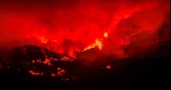 incêndio provocado pelo verão extremo na europa